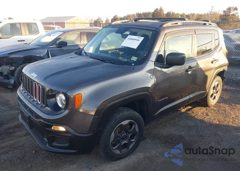 2018 Jeep Renegade Sport 4X4 from USA, damaged, VIN ZACCJBAB0JPG63909